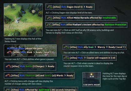 10 удобных функций с использованием ALT в Dota 2