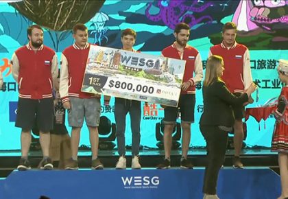 Россия завоевала чемпионство WESG 2017