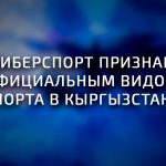 Киберспорт признан официальным видом спорта в Кыргызстане